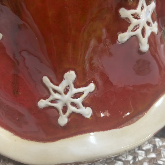 Target Holiday Angel Stoneware Cookie Jar 2010 - Picture 3 of 7